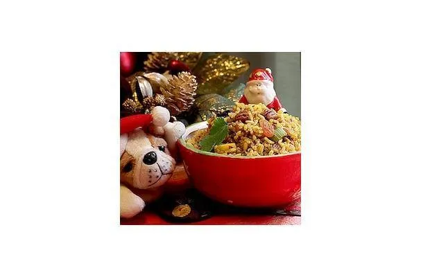 East & West si incontrano nel riso di Natale