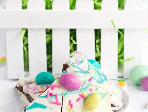 Easter Truffle Bark