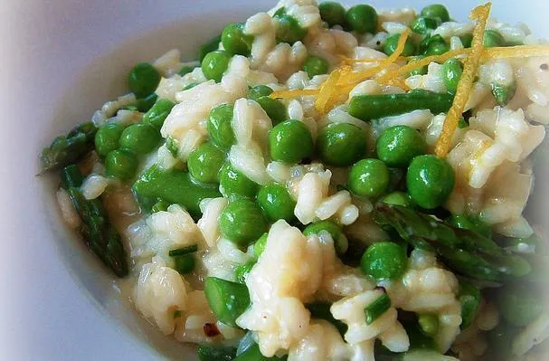 Risotto agli asparagi e limone