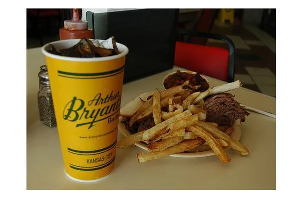 Brisket di manzo alla brace di Kansas City