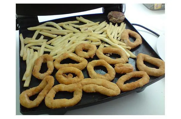 Insalata di patate fritte avanzate