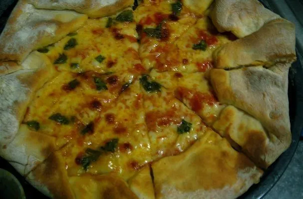 Pizza Margherita con pomodori di Hannover