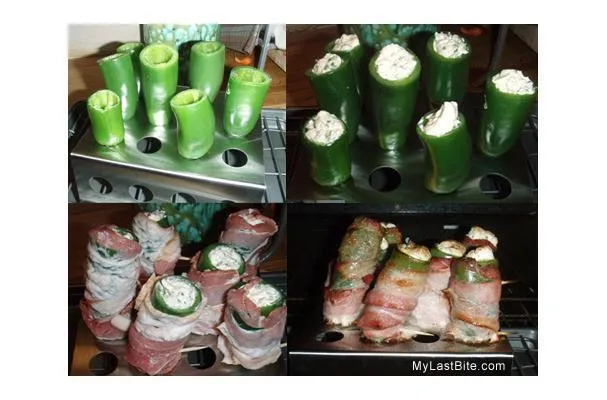 Jalapeños avvolti nella pancetta