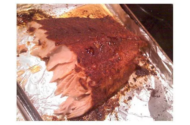 Salmone alla creola