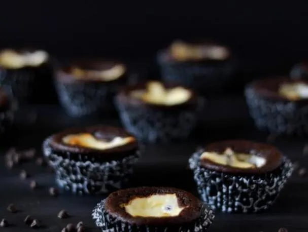 Cupcakes in bianco e nero