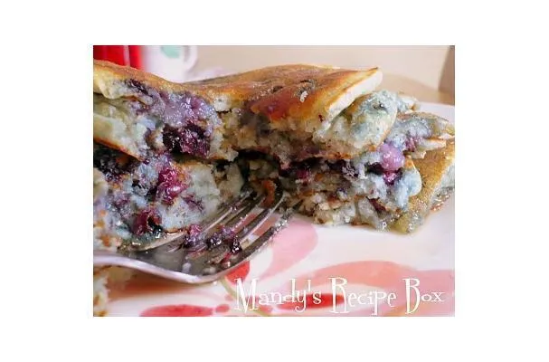 Pancake al mirtillo e latticello